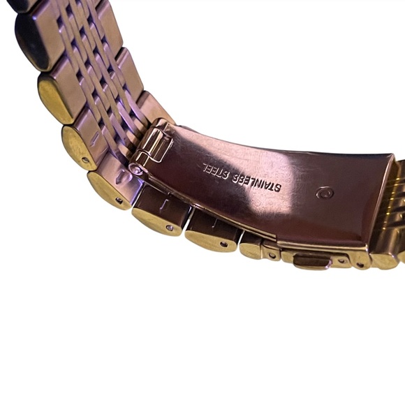 Michael Kors Brookton Gold Tone Chronograph Bracelet Watch - Picture 10 of 11